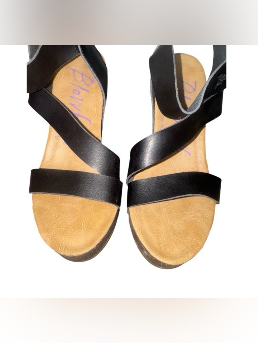 BLOWFISH Malibu Hapuku wedges women’s sandals shoes size 8.5 - Picture 7 of 17